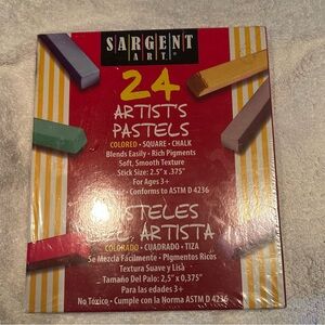 Sargent Chalk 24 Pastels - sealed in box